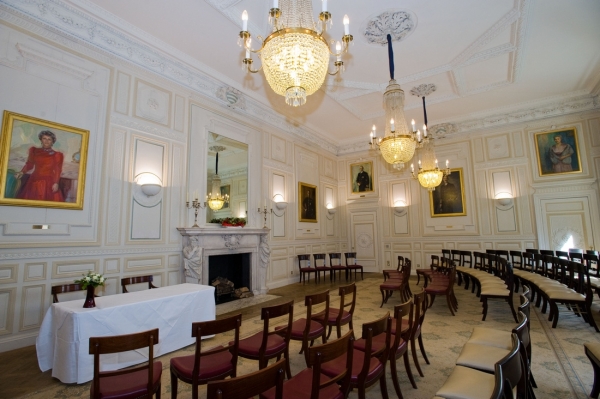 The King Harald Room set in theatre style